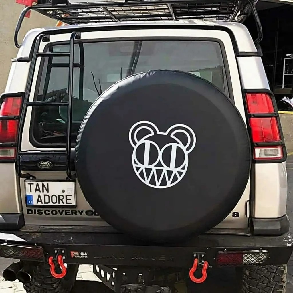 Cat Design Printed Spare Wheel Tire Cover